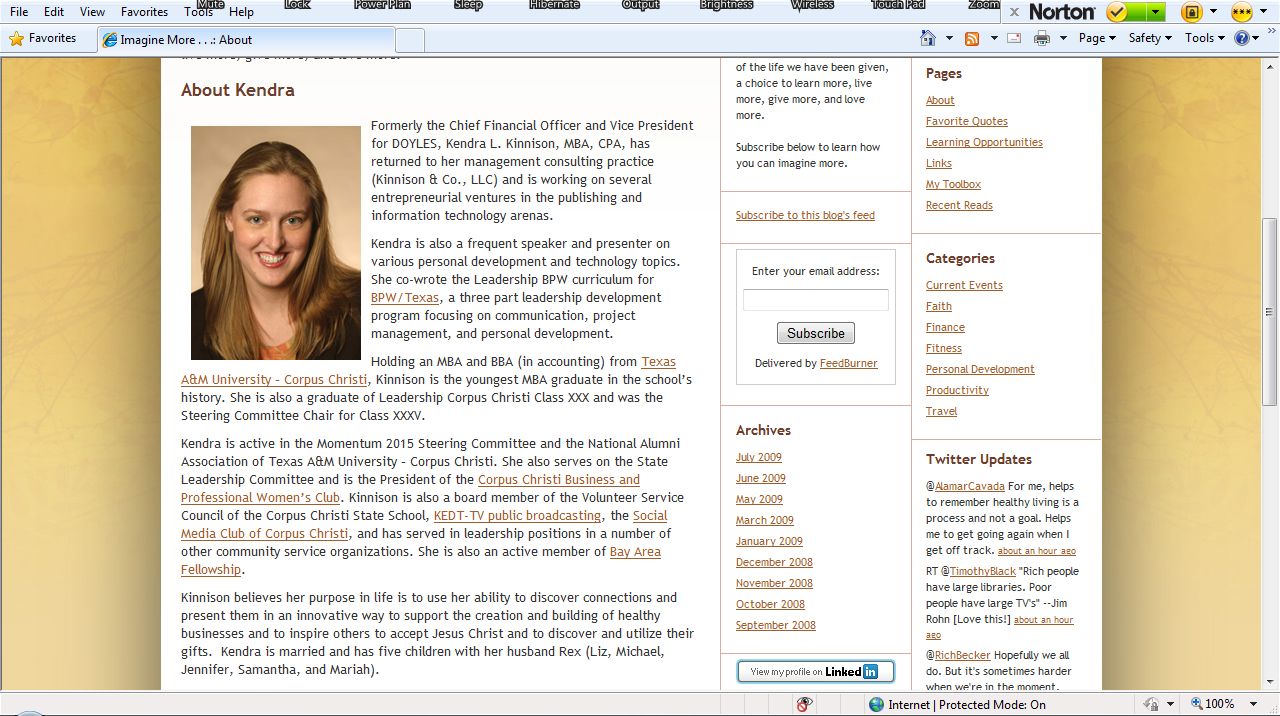 Kinnison bio